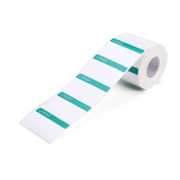 巴蜀脸谱 BQWG5030 50mm*30mm 200张/卷 标签纸 (计价单位:卷)白绿色