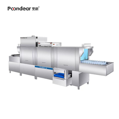 烹巅(Poondear) 长龙洗碗机 三主洗二漂洗二烘干 FC-7100