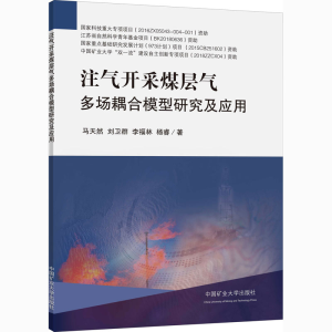 醉染图书注气开采煤层气多场耦合模型研究及应用9787564632274