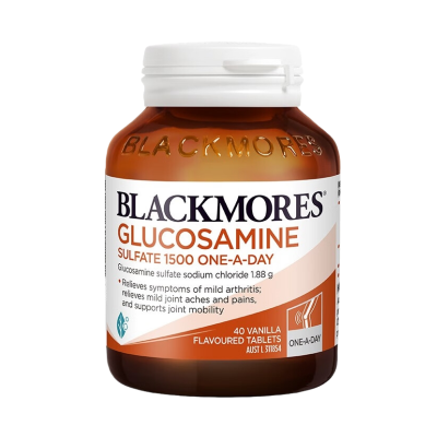 澳佳宝(BLACKMORES)维骨力硫酸葡萄糖胺1500mg40粒/瓶 澳洲原装进口膳食营养补充剂高含量氨糖