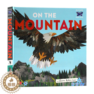 [醉染正版]在山上 On the Mountain 自然动物主题认知 精装3D翻翻书 英文原版儿童英语启蒙科普百科图画书