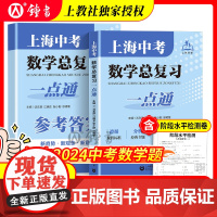 2025上海中考数学总复习一点通初三数学总复习中考数学专项训练上海初中数学真题练习上海教育出版社初三数学中考总复习点要全