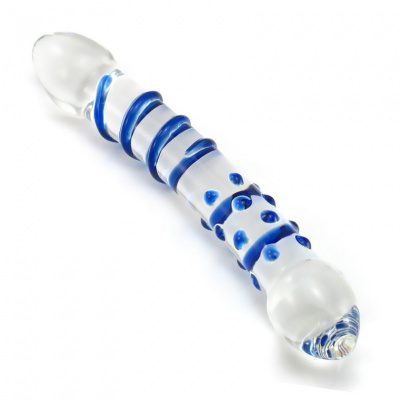 玻璃阳具G点后庭女用自玩快感器具茎成人性用品