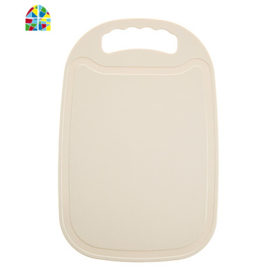 小麦切菜板砧板案板厨房刀板塑料家用水果大号宝宝辅食擀面板 FENGHOU 薄款小号粉色32*21*0.3