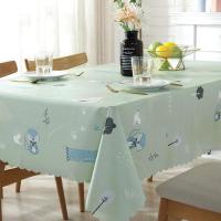 家柏饰(CORATED)茶几桌布防水防油防烫免洗餐桌布pvc桌垫长方形塑料台布桌子布