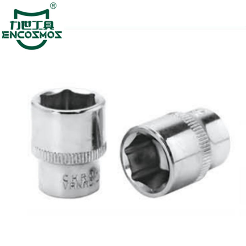 力世工具 铬钒钢短套筒 12mm 1个