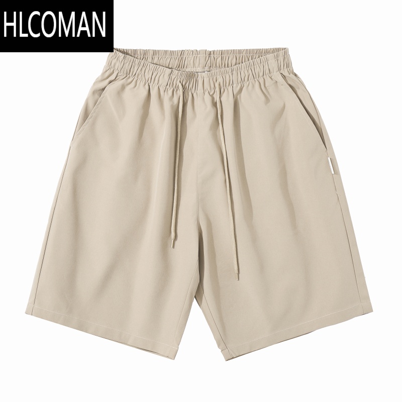HLCOMANYOKE STUDIO 日系cityboy工装短裤男夏季新款宽松休闲直筒五分裤