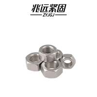 兆远紧固 304不锈钢六角螺母(个)(M12)