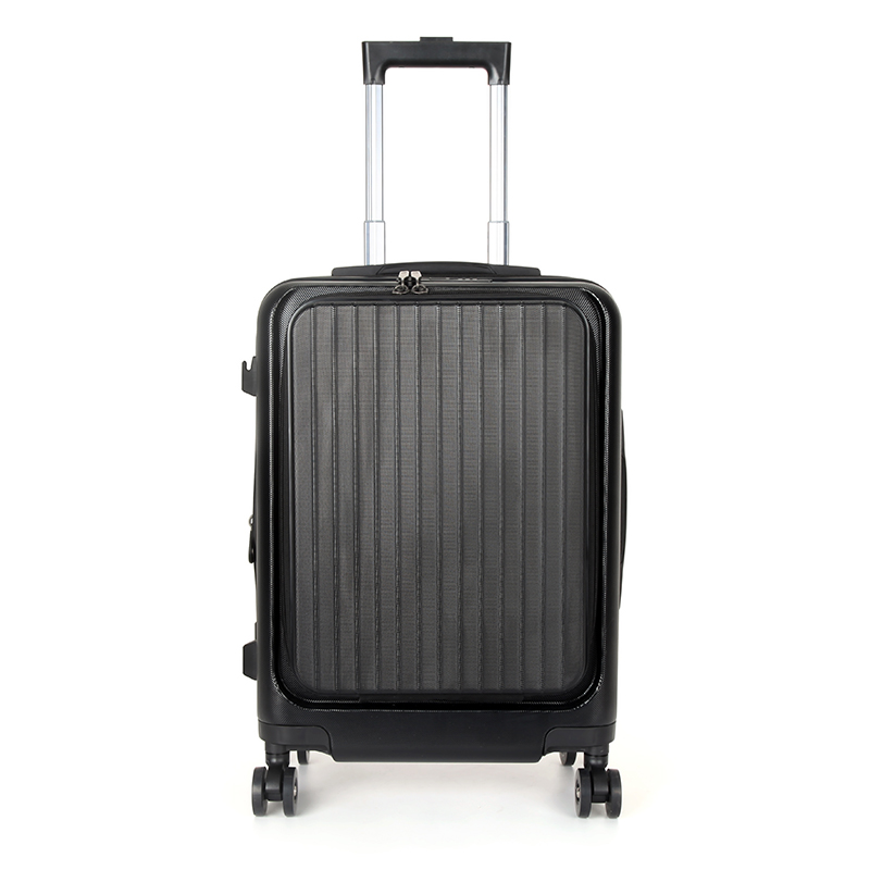 SUISSEWIN瑞士军刀新款时尚前翻盖PC硬壳多功能20英寸行李箱拉杆箱SN8611A