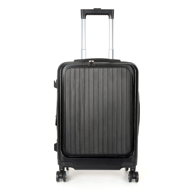 SUISSEWIN瑞士军刀新款时尚前翻盖PC硬壳多功能20英寸行李箱拉杆箱SN8611A