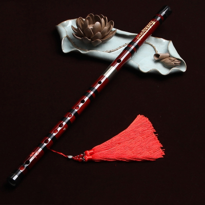 笛子精制演奏高级档专业初学成人入门横笛古风学生儿童零基础竹笛一节D调-赠配件