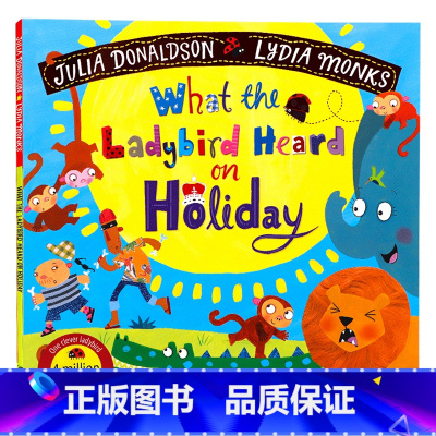 [正版]小瓢虫在度假时听见了什么 英文原版绘本What the Ladybird Heard on Holiday 名