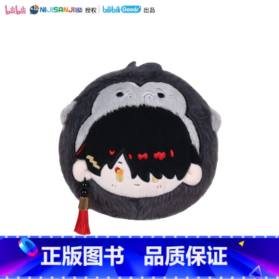 发声毛绒团子-Vox Akuma款 航海家系列 [正版]哔哩哔哩2024NIJISANJI EN航海家系列马口铁徽章立牌