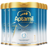[6罐装]Aptamil香港原装进口爱他美奇迹白罐1段0-6个月适度水解婴幼儿配方奶粉900g