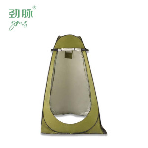 劲脉 户外洗澡帐篷 军绿-150*150*190CM 顶