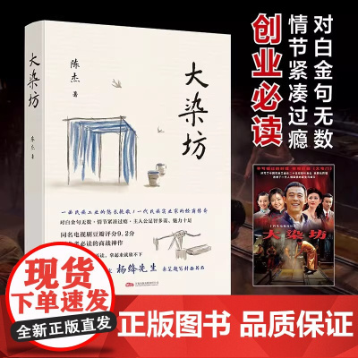 大染坊 创业者不可不读的商战神作 杨绛先生亲笔题写封面书名 侯勇 孙俪 刘奕君 萨日娜主演同名电视剧原著小说书籍