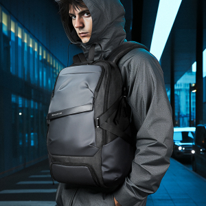 L&M 户外运动双肩包男士商务背包15.6英寸大容量实用休闲旅游旅行包电脑包女韩版中学生书包初中生高中生大学生时尚大气