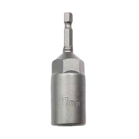 智铮朗月 强磁六角批头套筒加深手电钻套筒 17*80mm 个