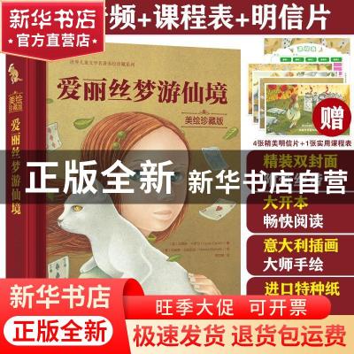 正版 爱丽丝梦游仙境:美绘珍藏版 (英)刘易斯·卡罗尔 化学工业出
