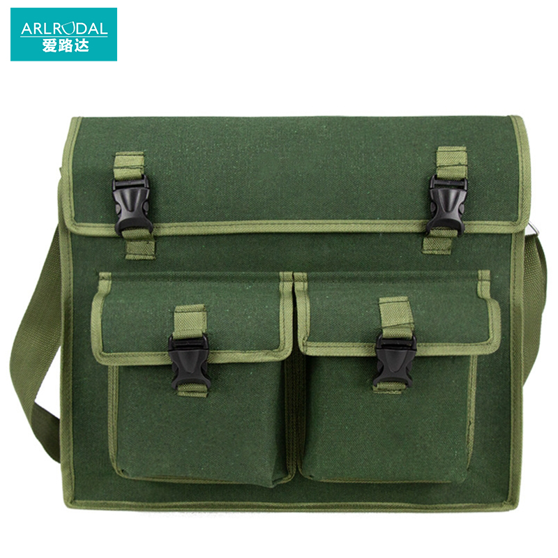 爱路达 单肩帆布工具包 M9中号/个