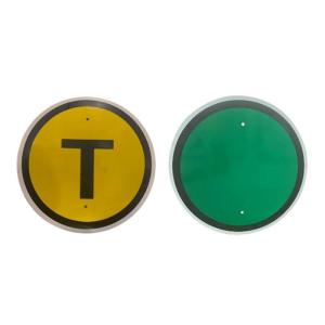 盾铁侠T字标识标牌400*400mm/套