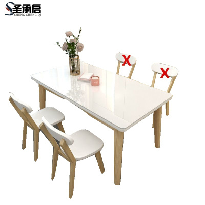 圣承启 玻璃钢餐桌 2椅1.6米张