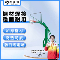 探仕狼 篮球架户外平箱篮球架成人标准比赛投篮学校室外球架一副 TSL-PX01