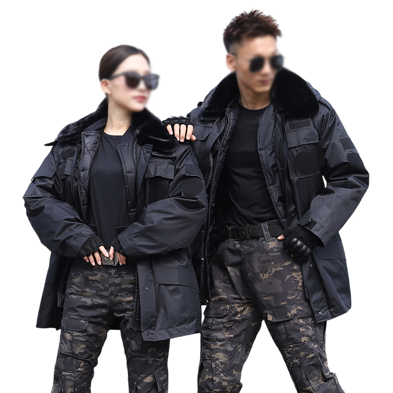 阿祺果 防寒大衣 中长款 件