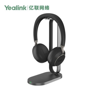Yealink(亿联)BH76 UC Black USB-A无线蓝牙耳机主动降噪