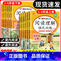 [6本]阅读理解+口算+计算+应用+看拼音+字帖 一年级下 [正版]2025版阅读理解专项训练书人教版 一二年级三年级四