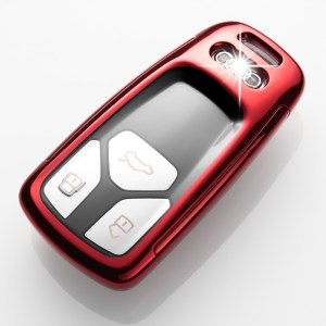 [补贴10%]2020款奥迪Q5L钥匙壳男Q7新奥迪A4L保护套汽车专用钥匙包扣女士19汽车钥匙包