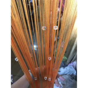 美帮汇挂帘隔断帘线帘水晶流苏珠帘房间装饰帘子客厅院成品窗帘