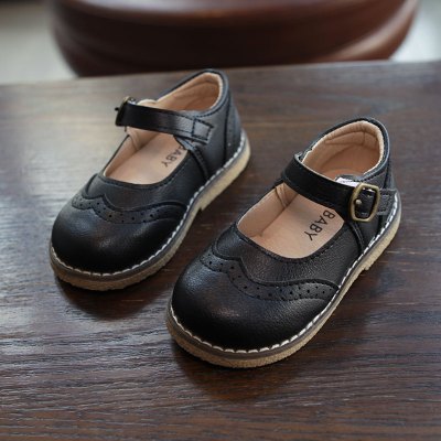 可莉允女童皮鞋2021新款韩版春季宝宝英伦儿童单鞋公主小中童鞋演出鞋子皮鞋童