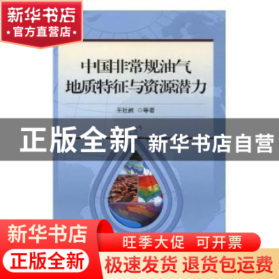正版 中国非常规油气地质特征与资源潜力 王社教等著 石油工业出