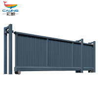 CJ-ZXM1008智能电动段滑门平移门工厂单位电动大门分段直线门