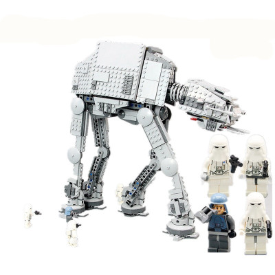 兼容星球大战积木千年隼军事人偶机器人男孩拼装玩具7-12运输机甲051