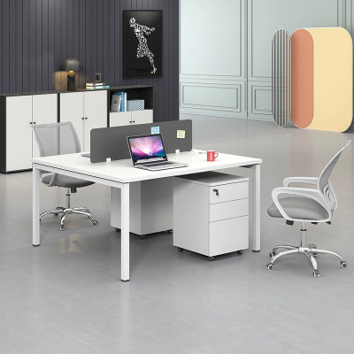 豫亨 双人位含柜不含椅 职员办公桌工位卡座