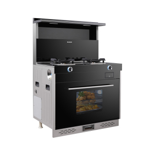 美菱(MELING)蒸烤炸一体集成灶JJZT-ML1055Z(苏宁专供) 天然气