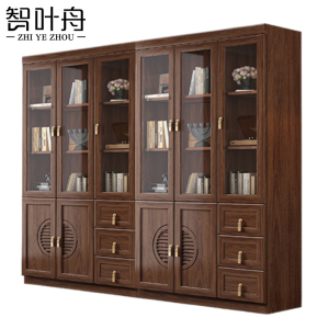 智叶舟文件柜六门2220*372*1940mm台