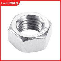 爱新优螺帽 不锈钢六角螺母A2-70 304# M8(个)