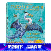 神奇动物在哪里 插画彩绘版 [正版]哈利波特与魔法石英文原版1 Harry Potter and the Philoso