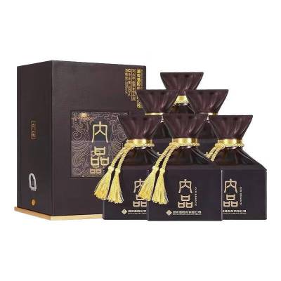 酒鬼酒 紫内品 52度500ml*6瓶整箱装 馥郁香型白酒新老版本年份随机