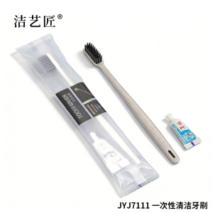 洁艺匠 JYJ7137 秸秆软毛牙刷 (计价单位:支) 黑色