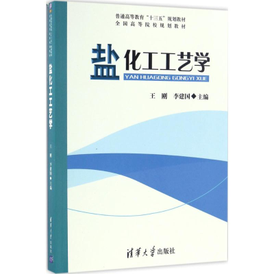 正版新书]盐化工工艺学王刚,李建国 主编9787302430438