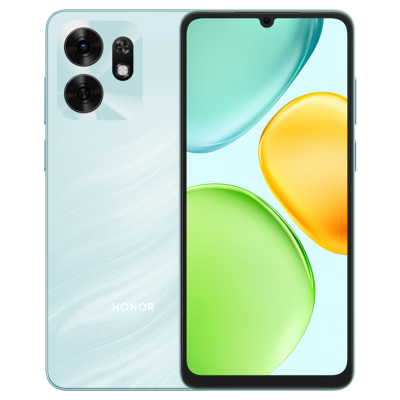 荣耀畅玩60A 5300mAh大电池 整机抗摔 大屏大音量 5G手机 6+128 海湖青