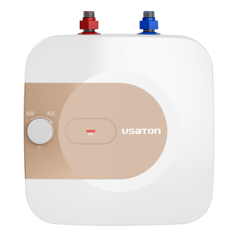 阿诗丹顿小厨宝储水式速热式电热水器6.6L一级能效高效节能1500W上出水KX66-6J15S 6.6L 1500W