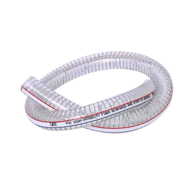 浪伍PVC 塑料钢丝增强软管 水管(φ125mm*5mm)/米