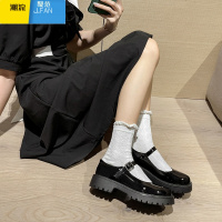 聚范英伦风小皮鞋女jk鞋子2024新款乐福鞋厚底单鞋玛丽珍鞋
