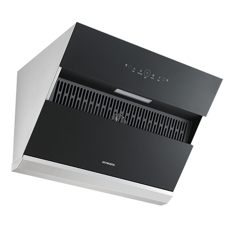 创维吸油烟机 Y101 侧吸式油烟机家用 18立方爆炒大吸力自清洗挥手控制 700mm小尺寸厨房烟机