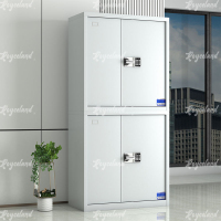 洛诗莲 (RoyceLand) 钢制保密柜密码文件柜保密档案资料柜 常规分双节智能密码锁